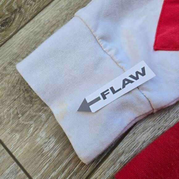 Mighty Morphin Power Rangers Red Ranger hoodie brand WeLoveFine zip up large - Picture 12 of 13